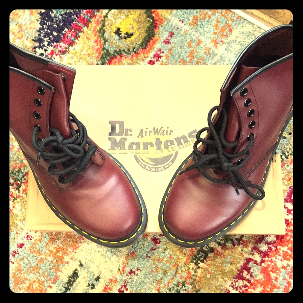 Dr. Martens Cherry Red Boot